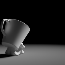 Carica l'immagine nel visualizzatore di Gallery, Depresso: la prima tazzina da caffè un po' triste