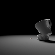 Carica l&#39;immagine nel visualizzatore di Gallery, Depresso: la prima tazzina da caffè un po&#39; triste
