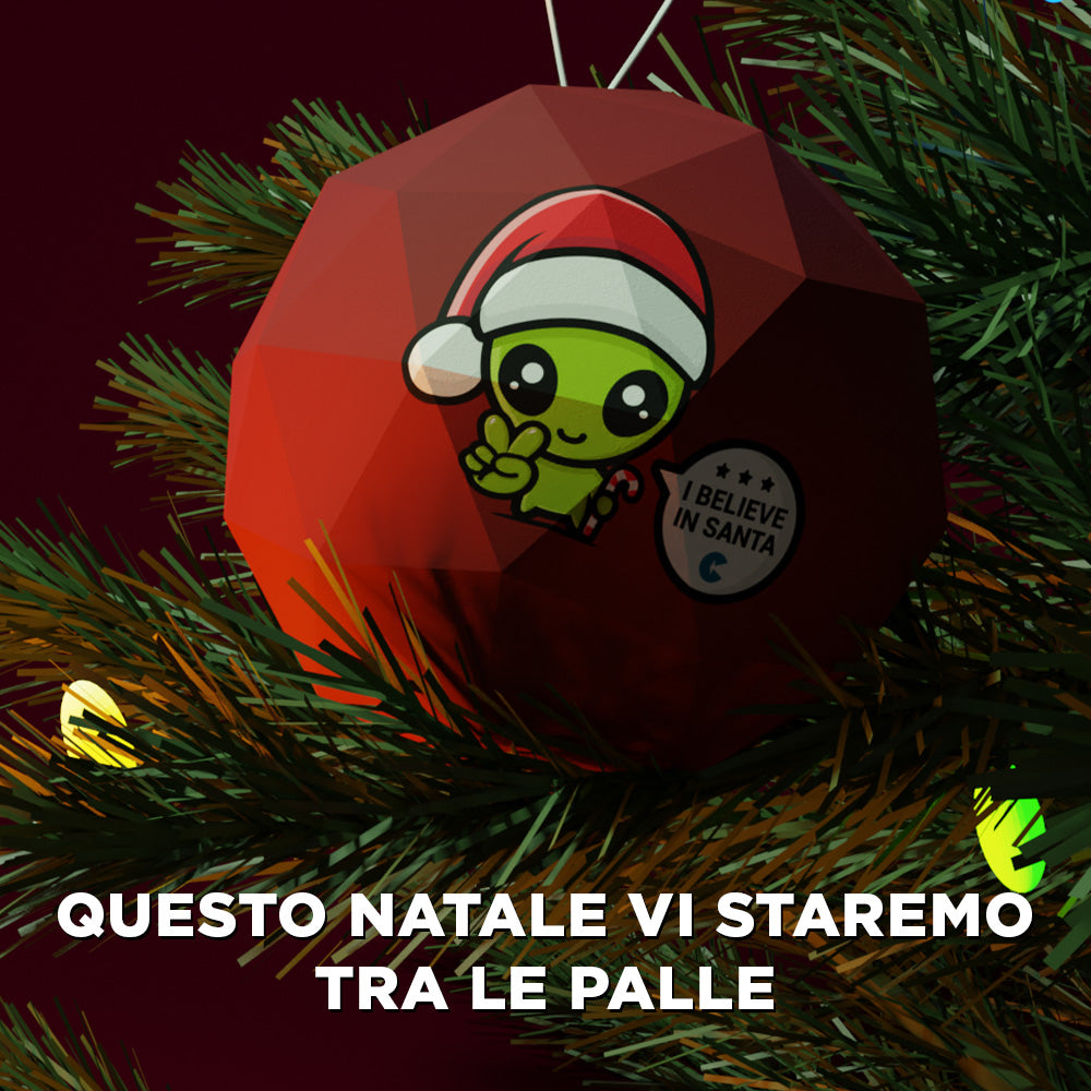 La palla di Natale di Invasione Creativa