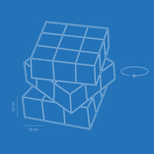Carica l&#39;immagine nel visualizzatore di Gallery, Rubook: the Rubik bookcase
